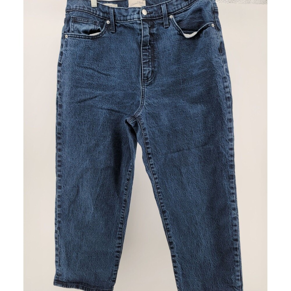 Universal Thread Women's High-Rise Vintage Straight Jeans Blue Size 16/33R